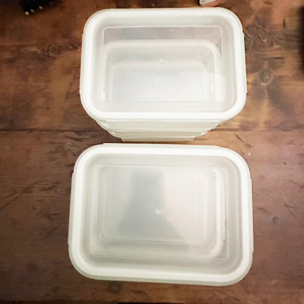Bayco Set of 6 Meal Prep Glass Containers NEW - Picture 9 of 10